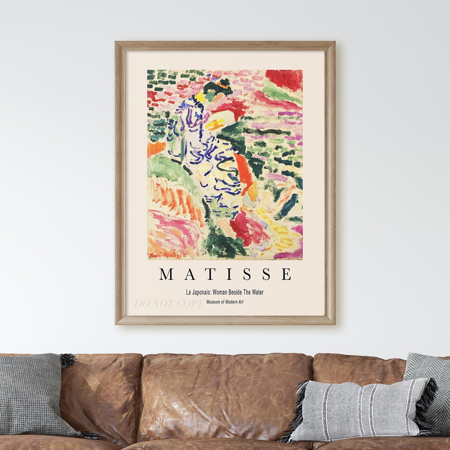 Henri Matisse - La Japonaise, Woman Beside The Water