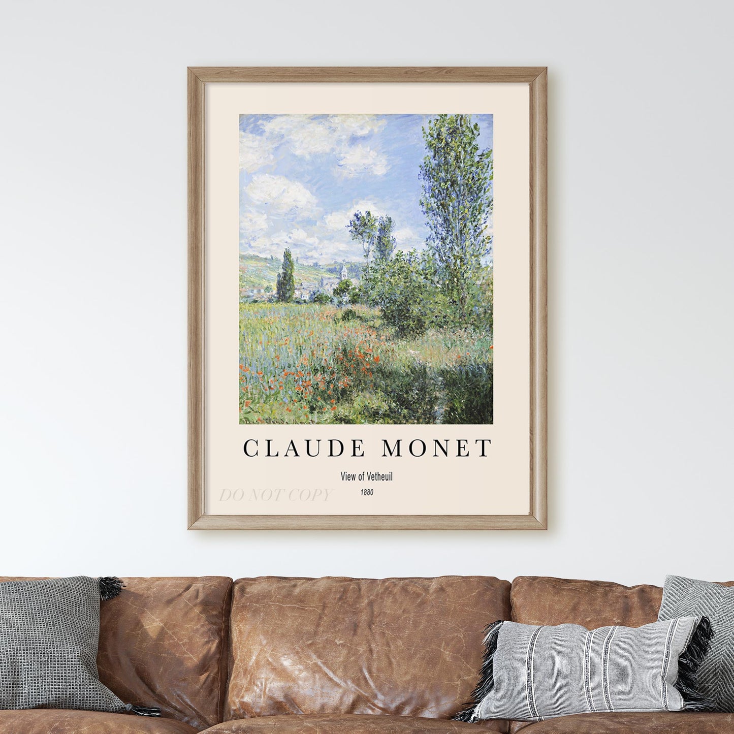 Claude Monet - View of Vetheuil 1880