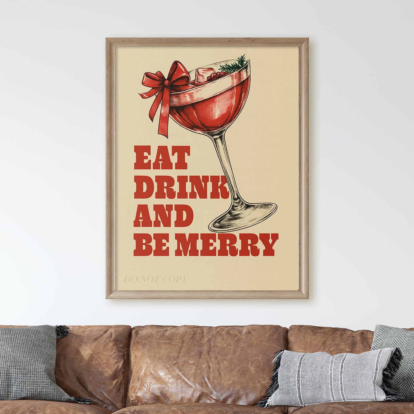 Eat Drink And Be Merry Christmas