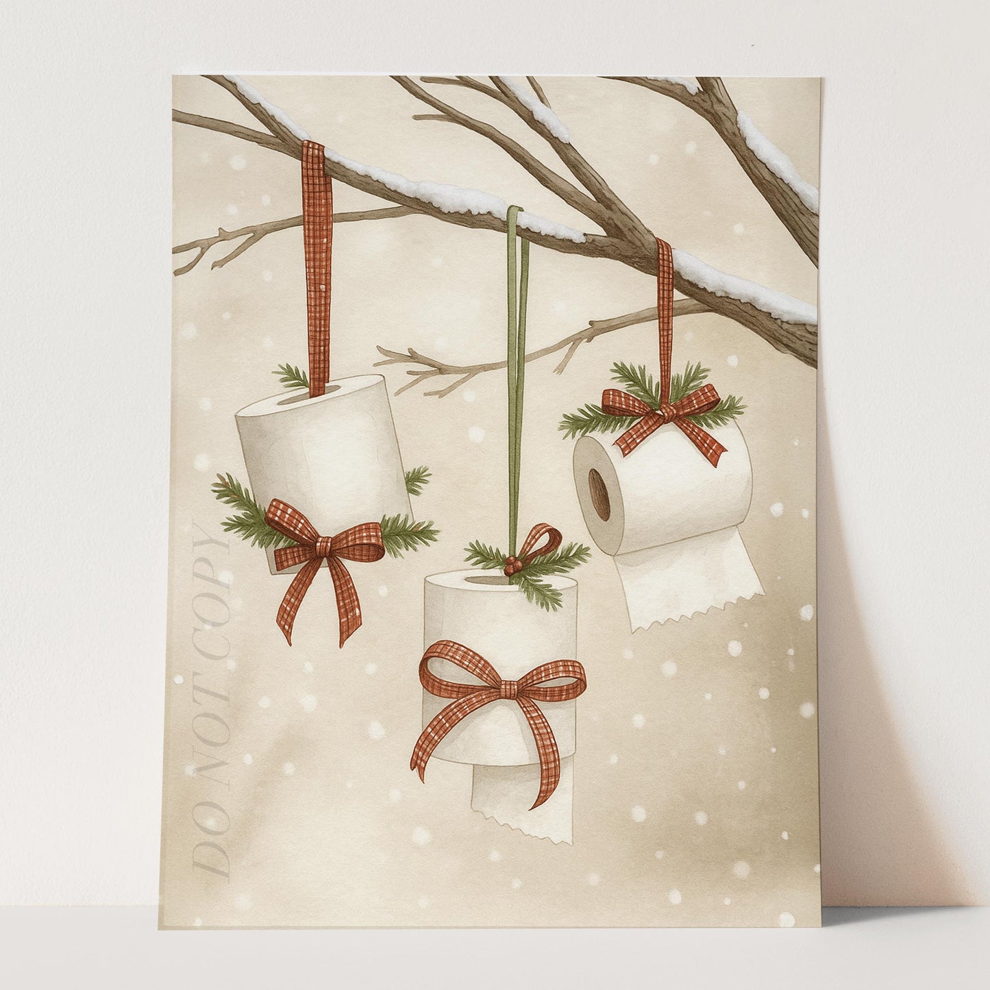 Christmas Toilet Paper