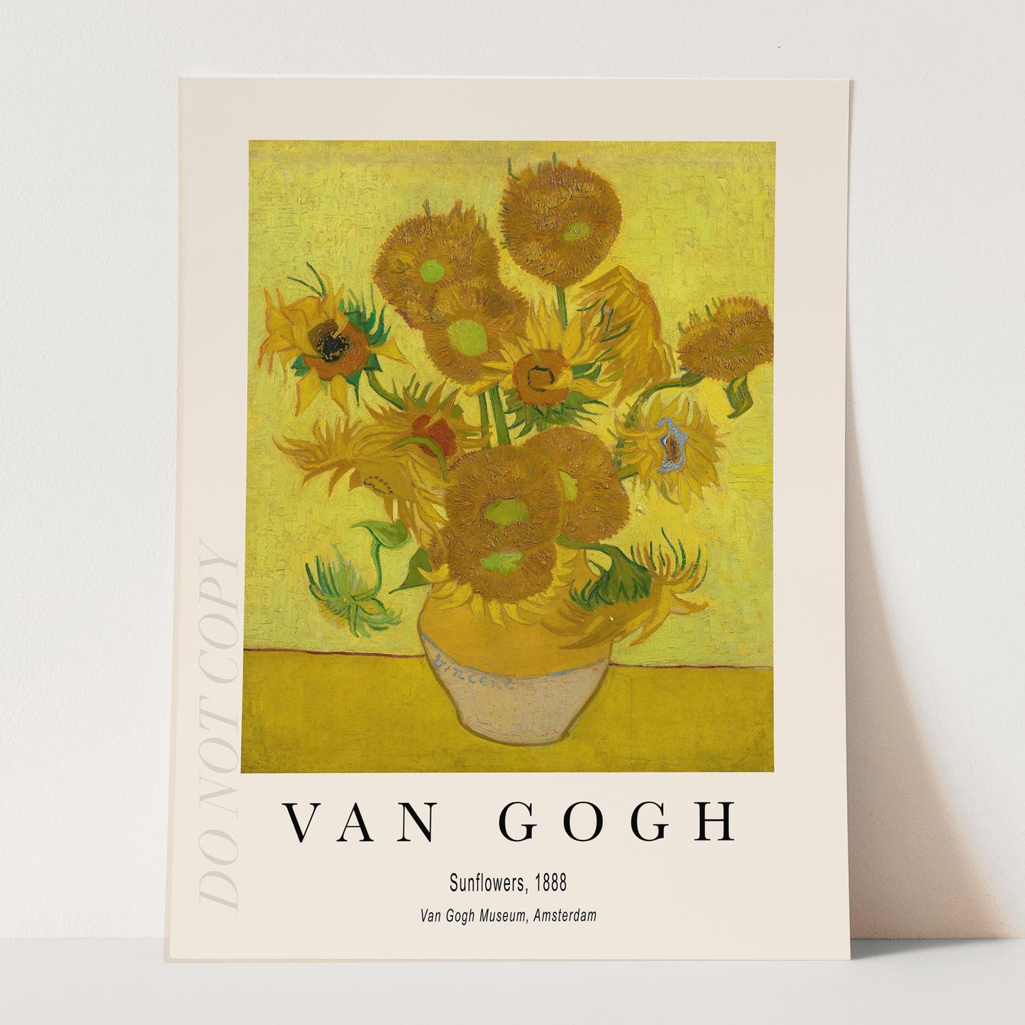 Vincent Van Gogh: Sunflowers 1888