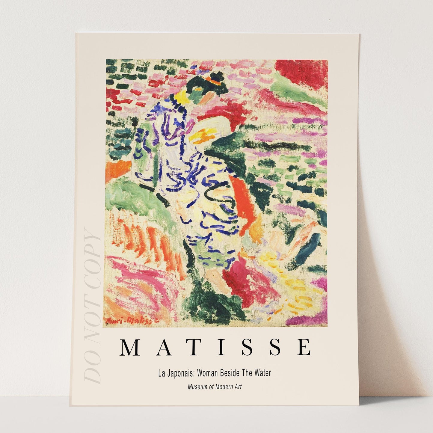 Henri Matisse - La Japonaise, Woman Beside The Water