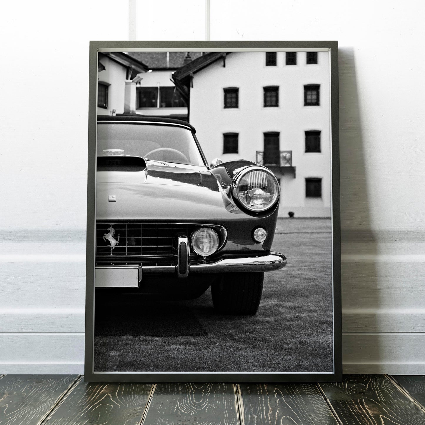 Vintage Ferrari Black & White