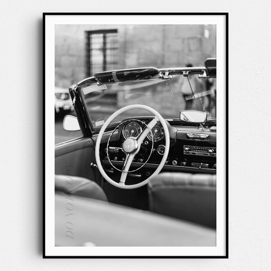 Vintage Mercedes Interior