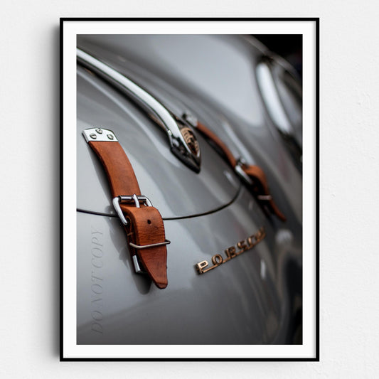 Vintage Porsche 356 Hood Straps