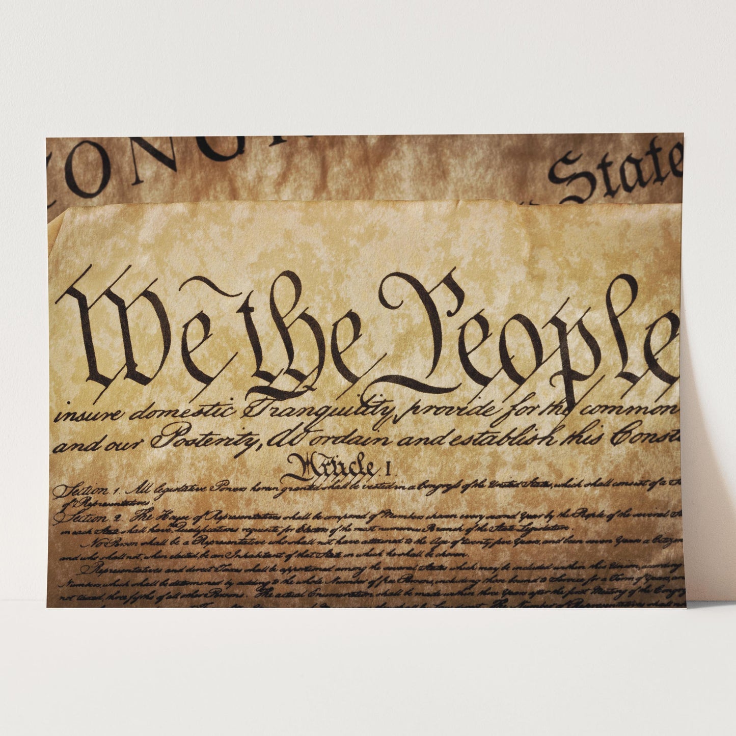 United States Constitution - We the People