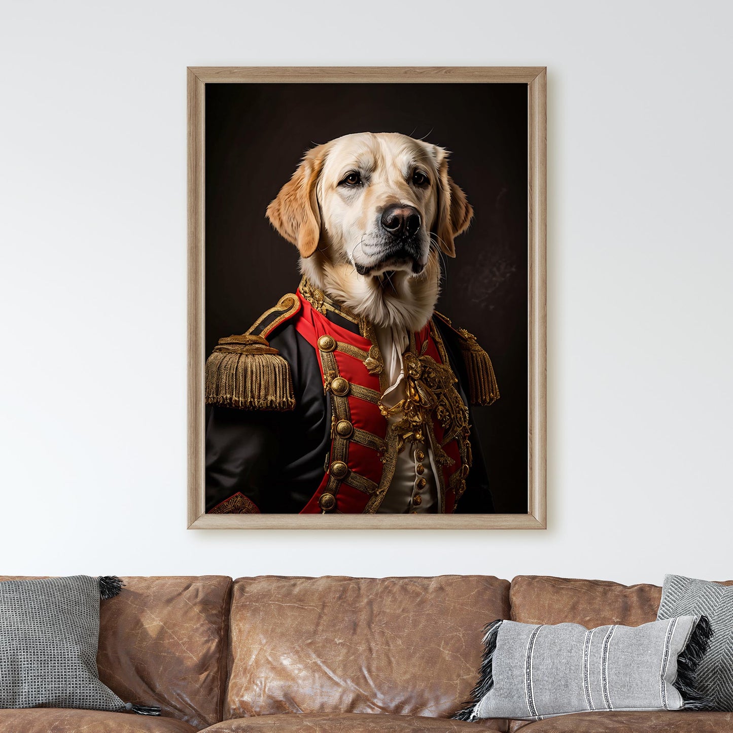 Yellow Labrador Retriever Aristocrat Portrait