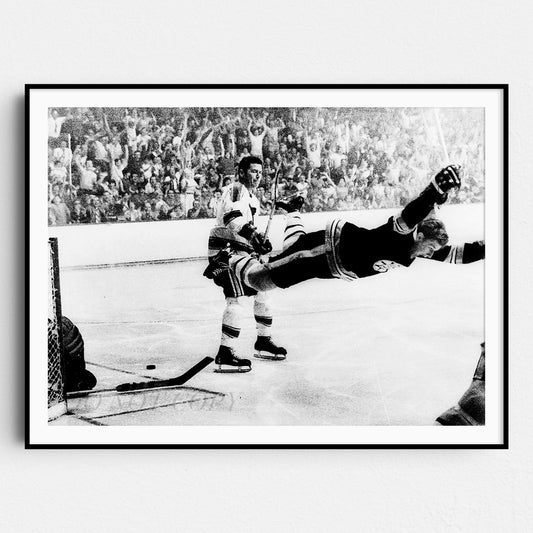 Bobby Orr Flying Goal