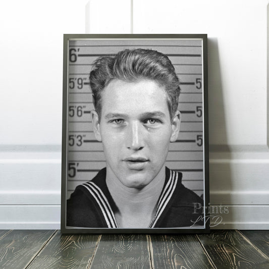 Paul Newman US Navy Mugshot