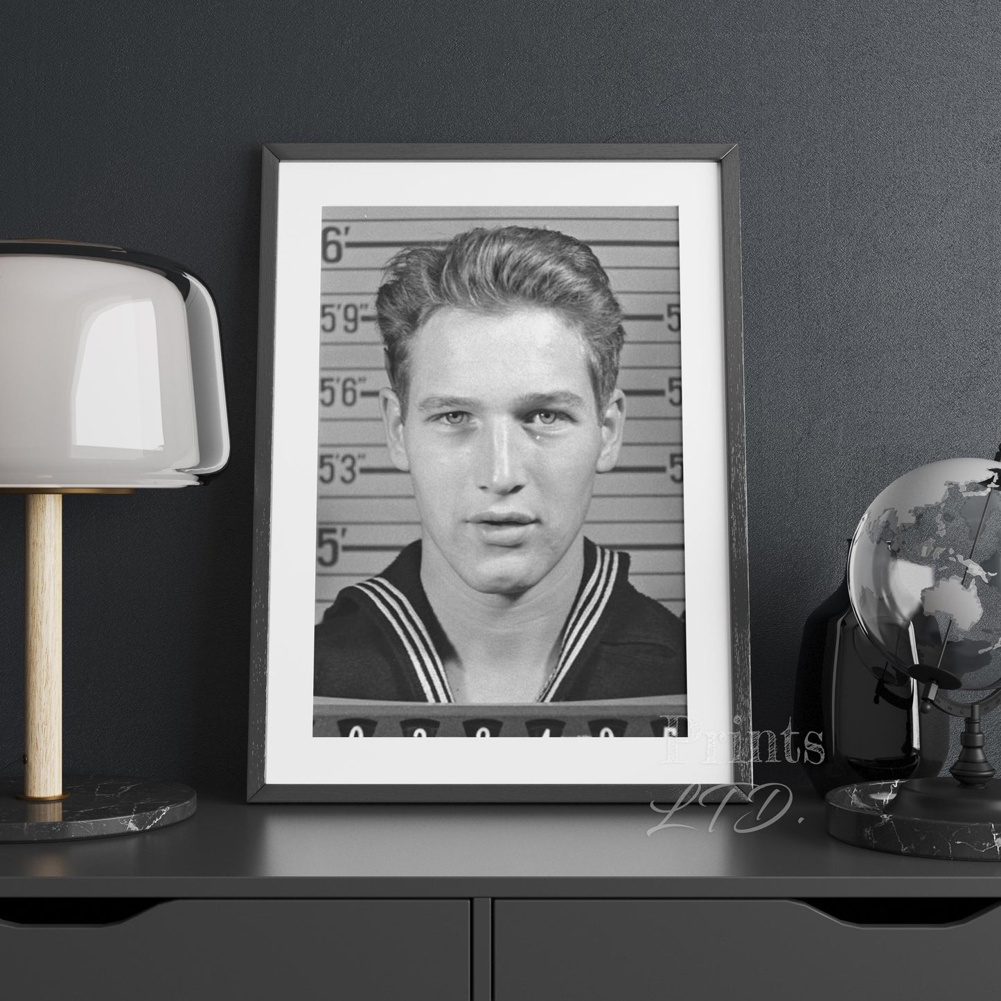 Paul Newman US Navy Mugshot