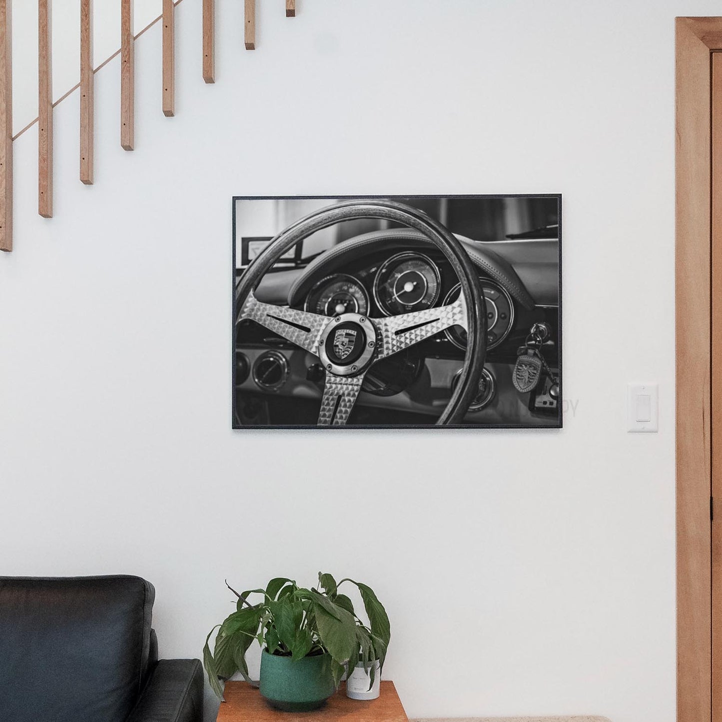 Porsche 911 Vintage Interior Dashboard