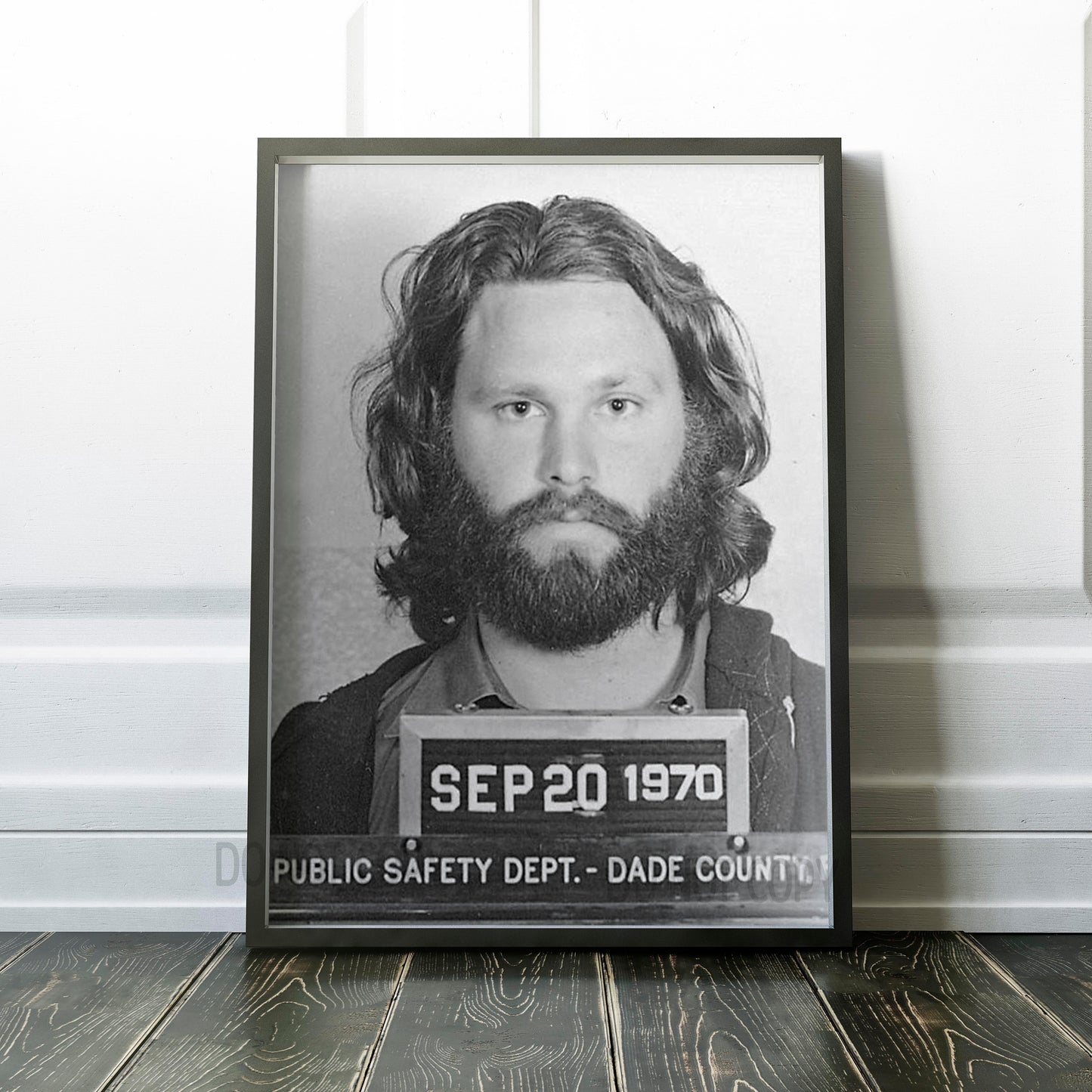 Jim Morrison Prison Mugshot