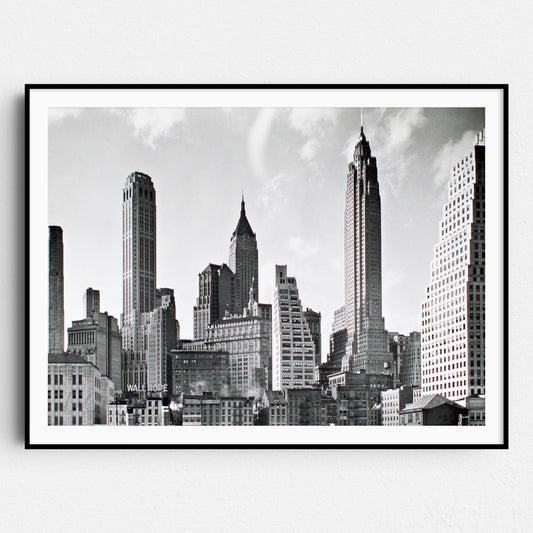 Manhattan Skyline 1936