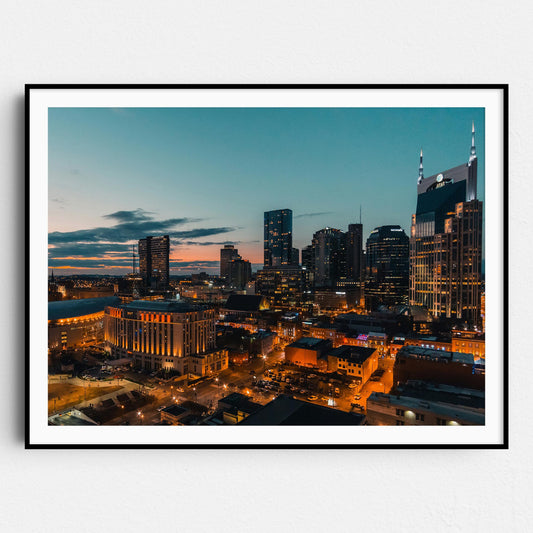 Nashville City Skyline