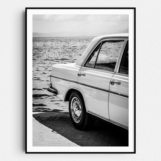 Classic Mercedes by the Ocean