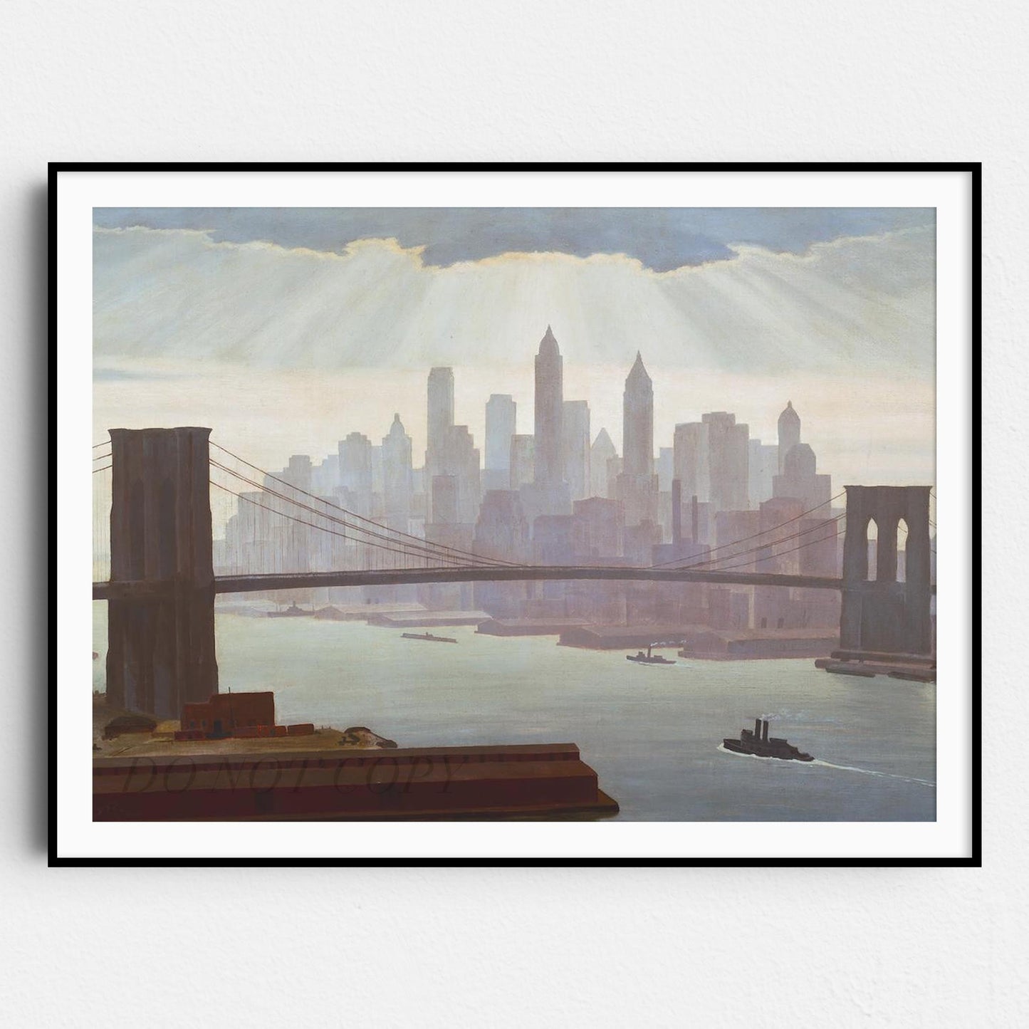 New York 1944 by Edward Hopper