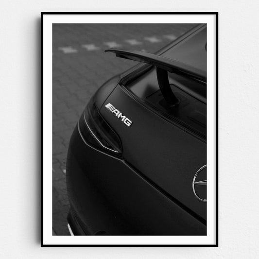 Vintage Mercedes Benz AMG Spoiler