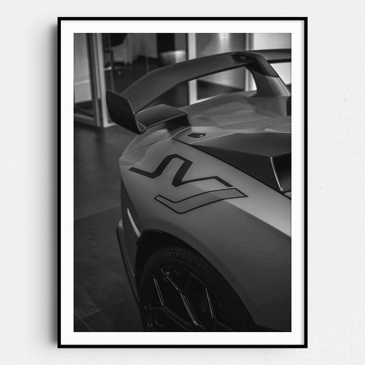Lamborghini Aventador SVJ Spoiler