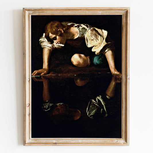 Narcissus - The Narcissist by Caravaggio