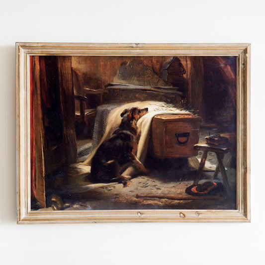 Old Shepherd's Chief Mourner by Edwin Landseer