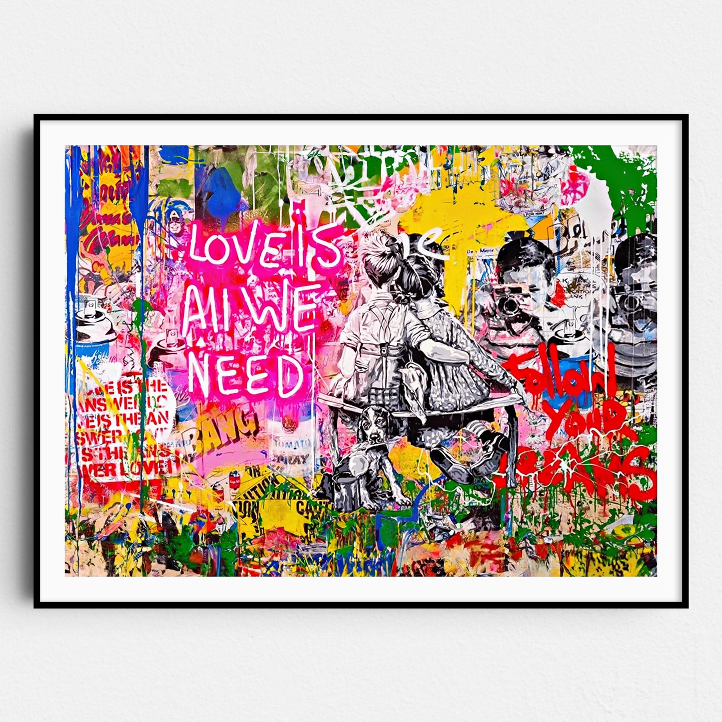 Banksy Love Is All We Need