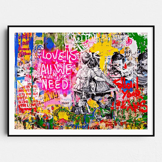 Banksy Love Is All We Need