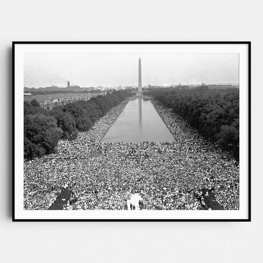 MLK Civil Rights March On Washington 1960s