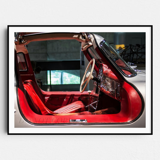 Mercedes Benz 300SL Wing Doors Interior