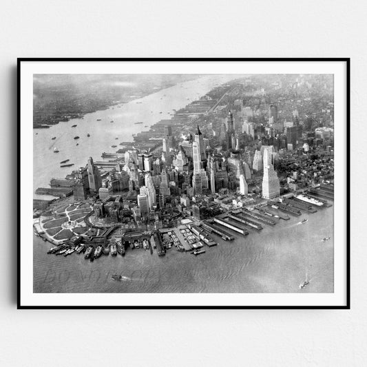 Manhattan From Above 1931