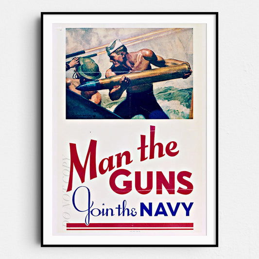 Man The Guns - Join The Navy