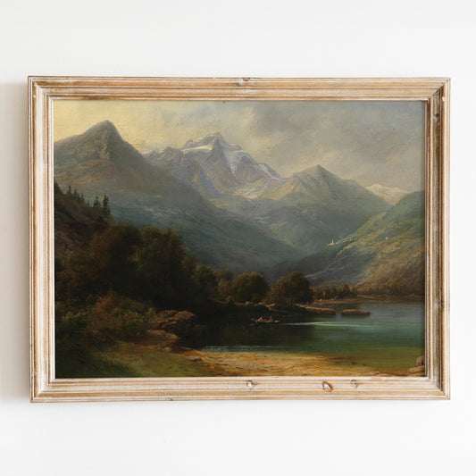 Lakeview Mountain Landscape