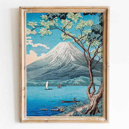 Mount Fuji from Lake Yamanaka by Hiroaki Takahashi