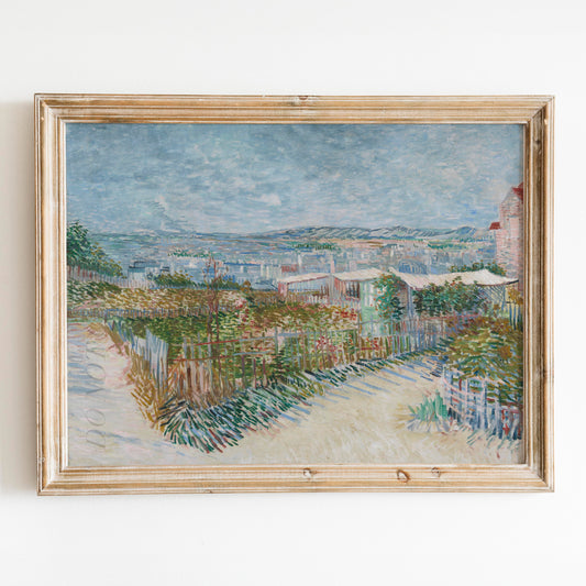 Montmartre Behind the Moulin de la Galette