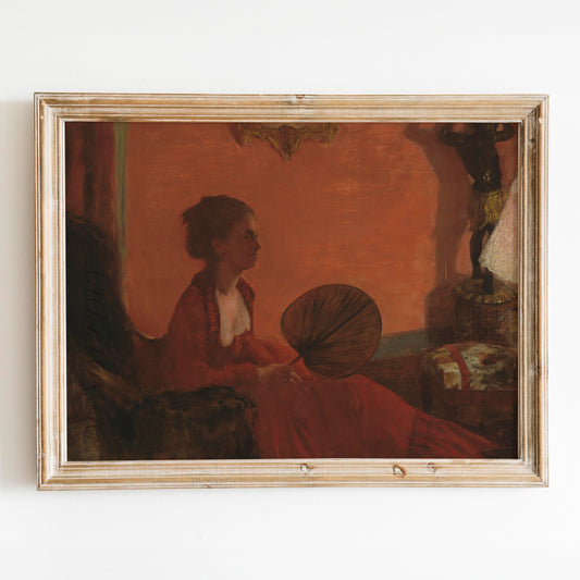 Madam Camus (ca. 1896–1870) by Edgar Degas