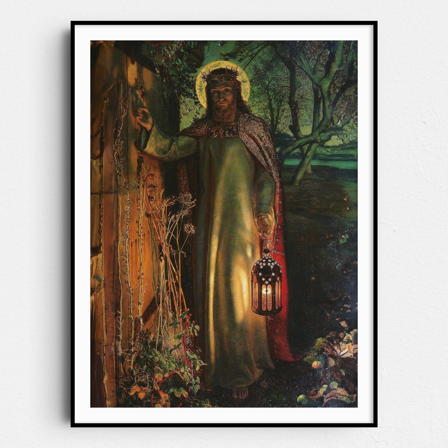 Light Of The World Jesus Knocking by William Holman Hunt