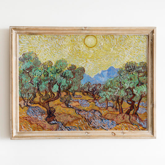 Olive Trees (1889) by Van Gogh