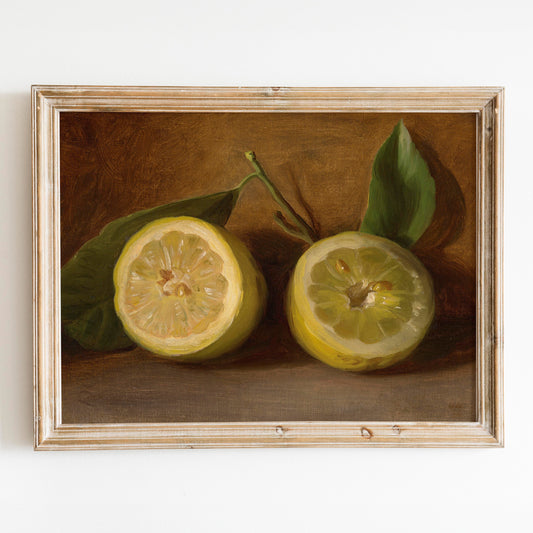 Lemon Still Life