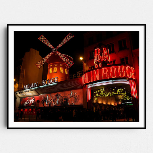Moulin Rouge At Night