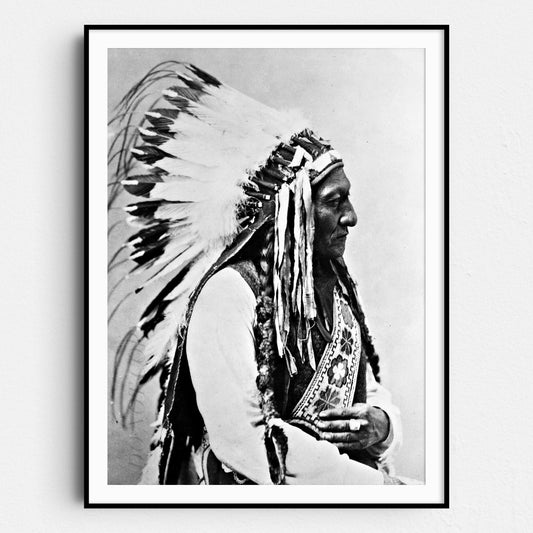 Lakota Sioux Leader Sitting Bull, 1885