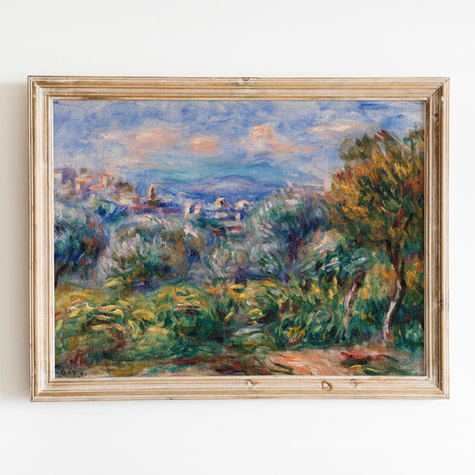 Landscape (Paysage) 1917 by Pierre-Auguste Renoir
