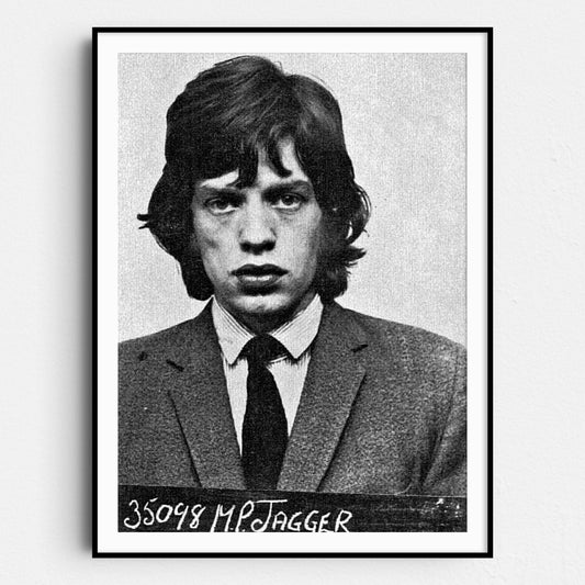 Mick Jagger Mug Shot