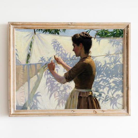Laundry Room - Charles Courtney Curran Shadows