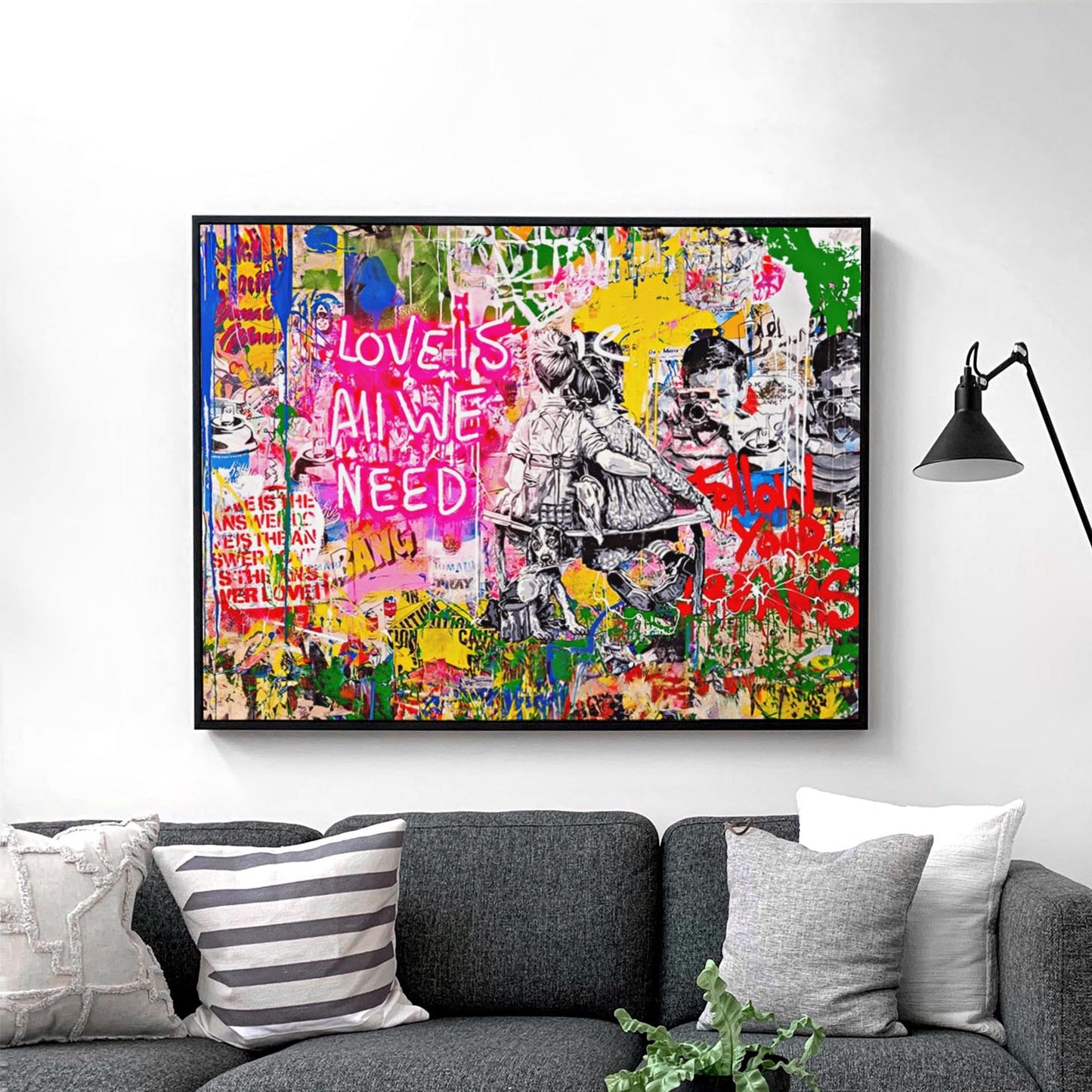 Banksy Love Is All We Need