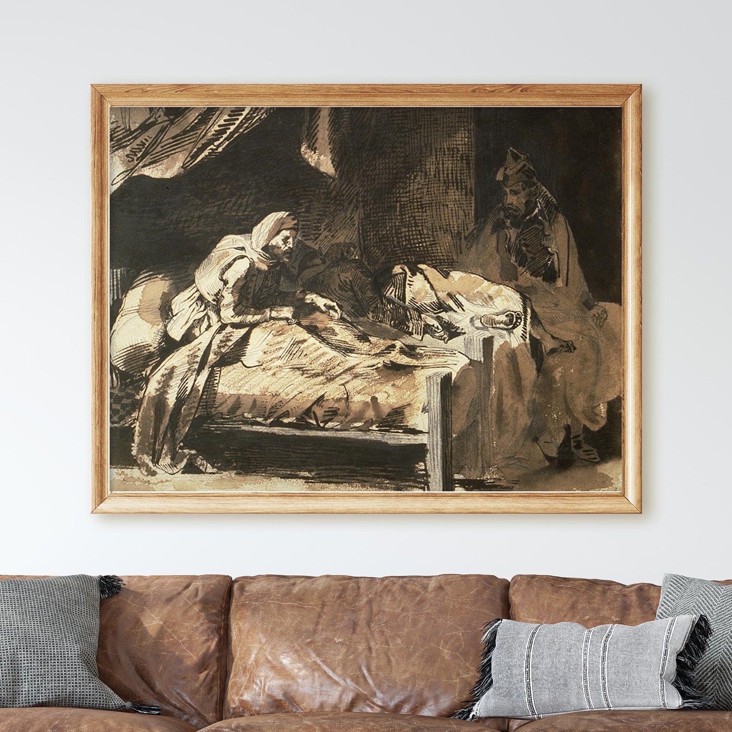 Military Hospital by Eugène Delacroix