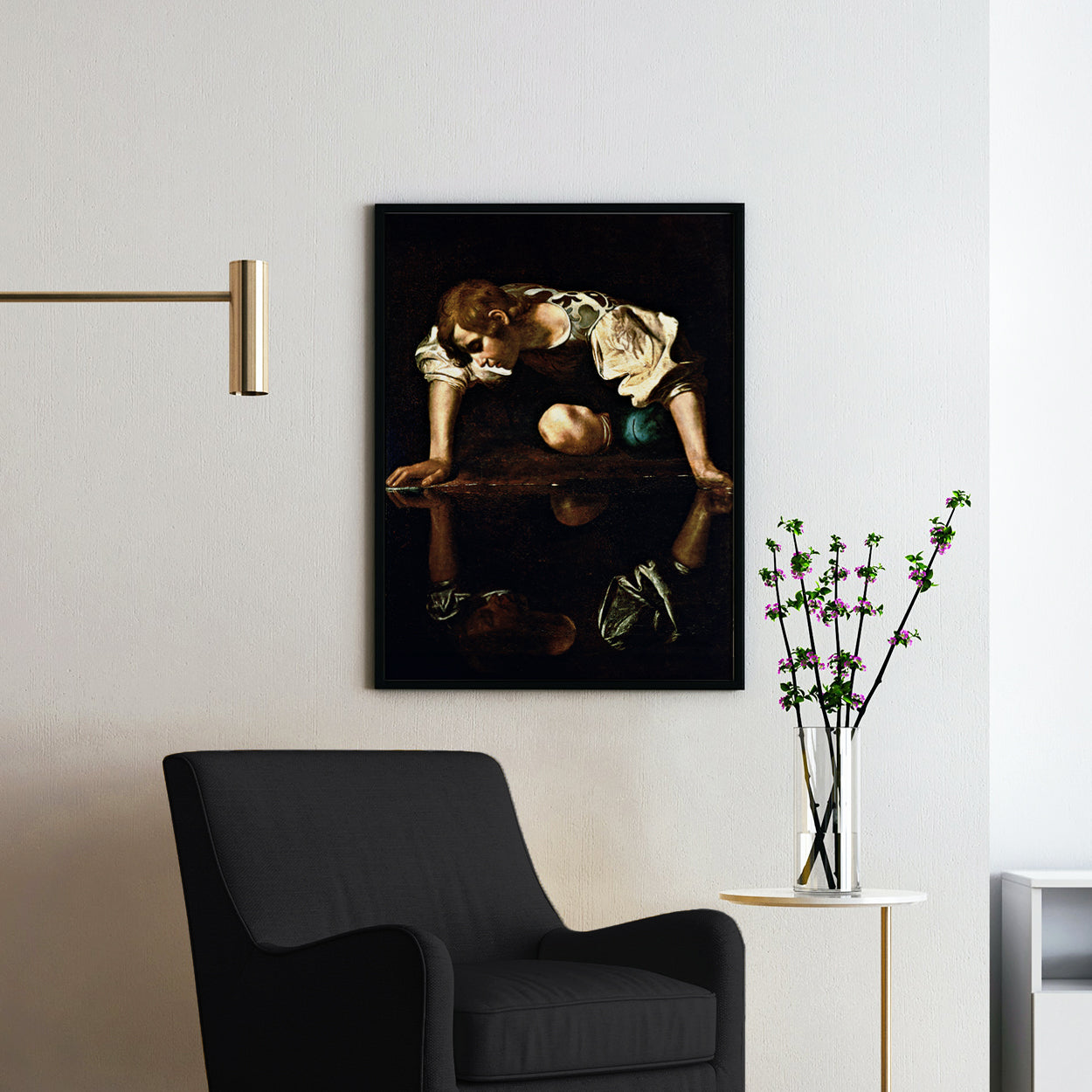 The Narcissist by Caravaggio