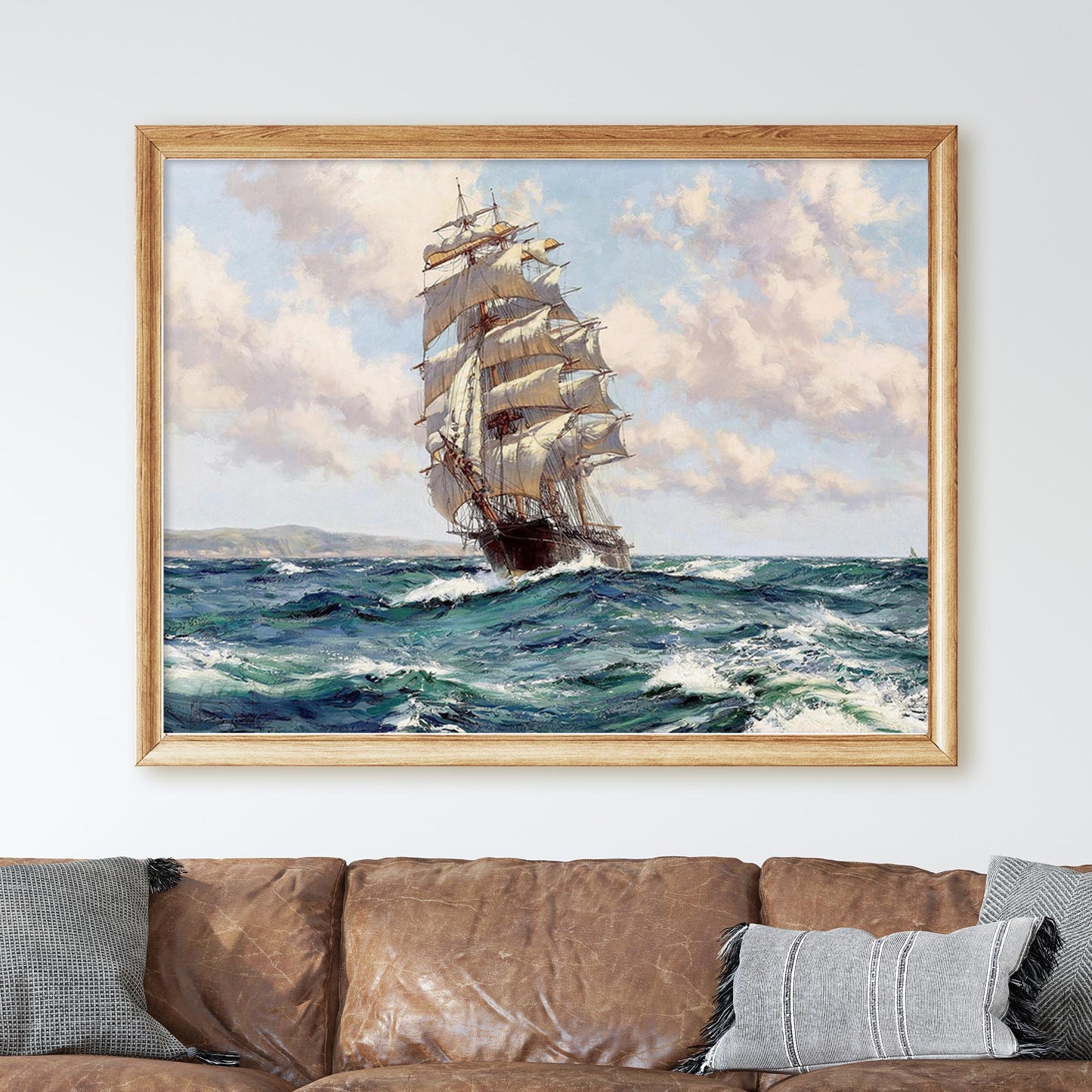 Land Ho! The Clipper Ship by Montague Dawson