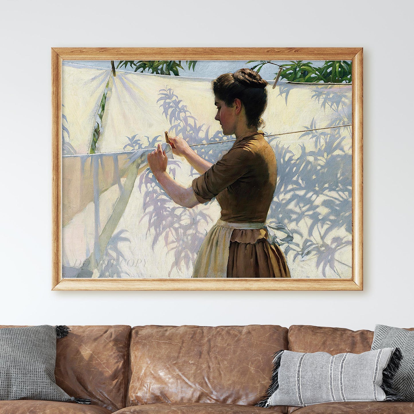 Laundry Room - Charles Courtney Curran Shadows