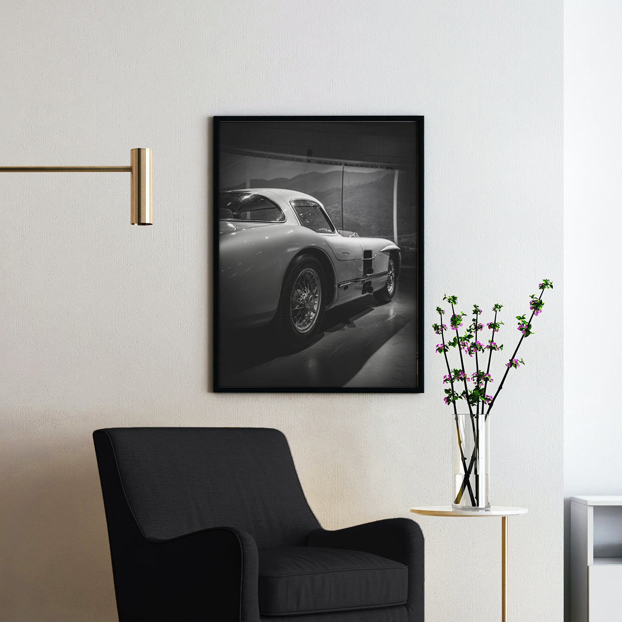 Mercedes Benz 300SL Side View