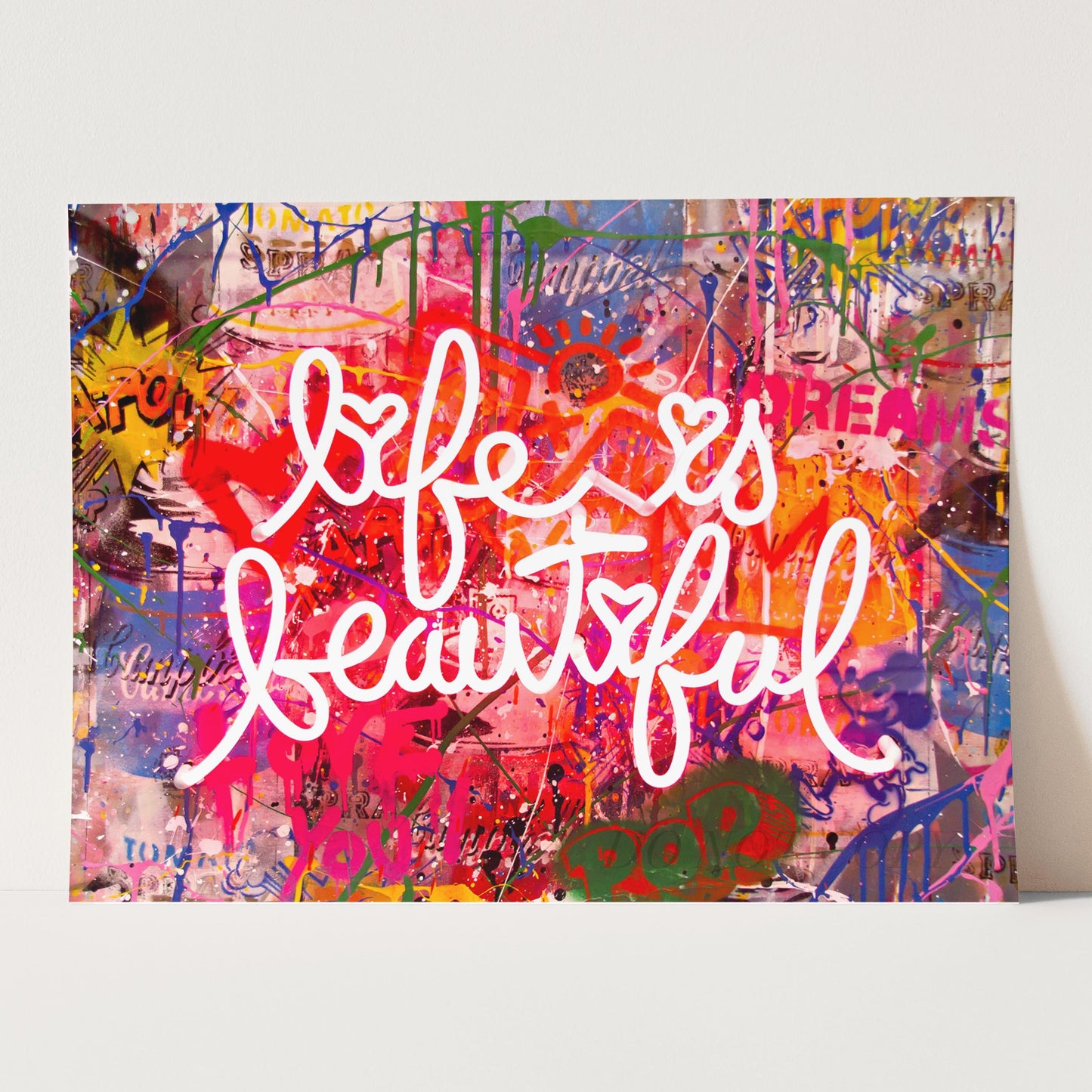 Banksy Life Is Beautiful