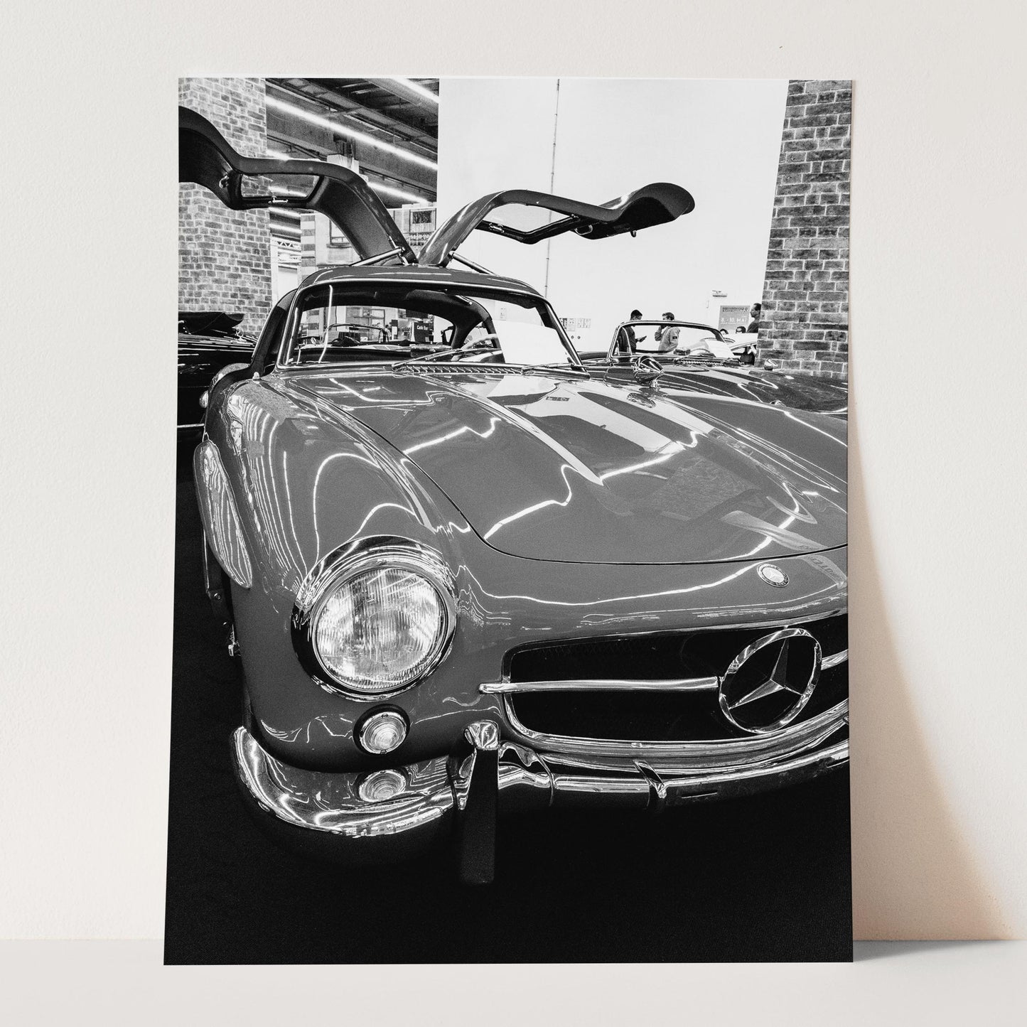 Mercedes Benz 300SL Winged Doors Front View